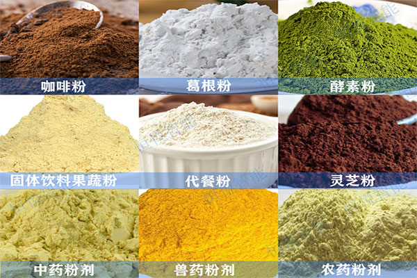 給袋式粉末快猫人成短视频入口下载應用範圍